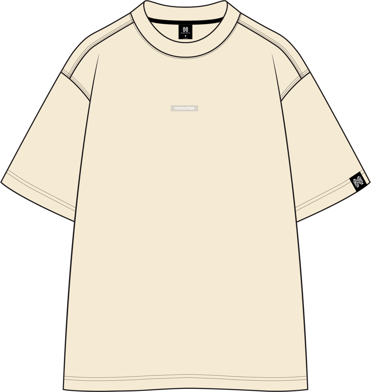 Basic Tee Nude
