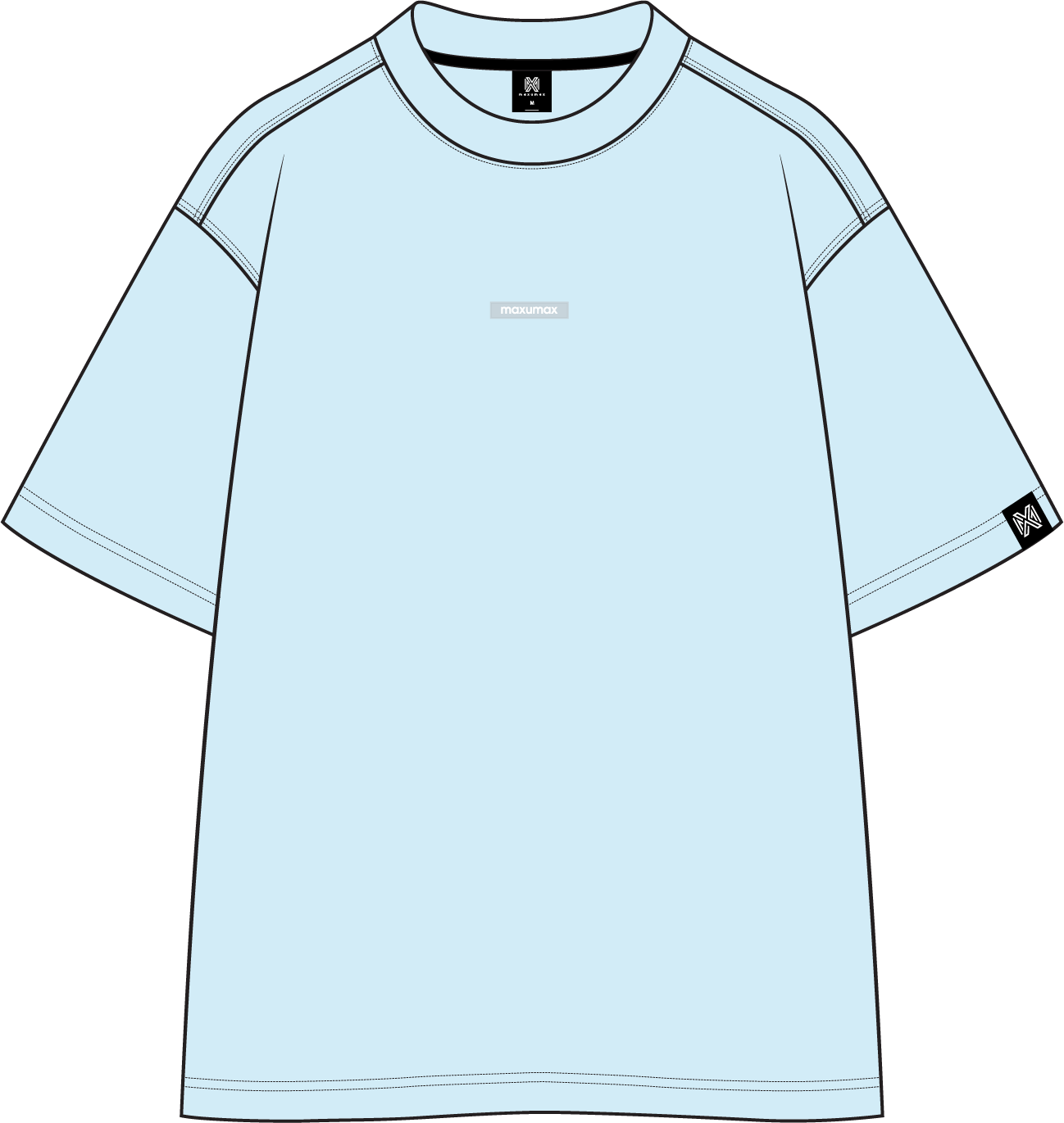 Basic Tee Sky Blue